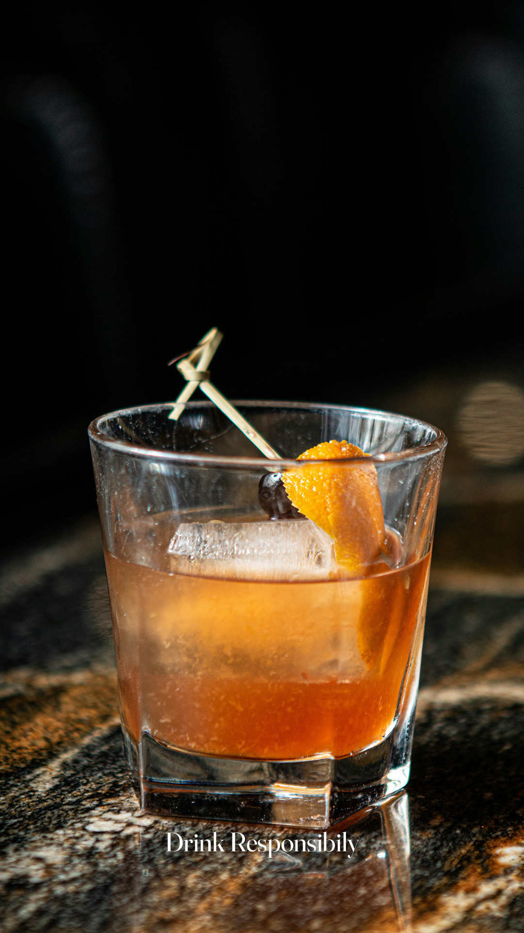 Classic Old Fashioned Cocktail