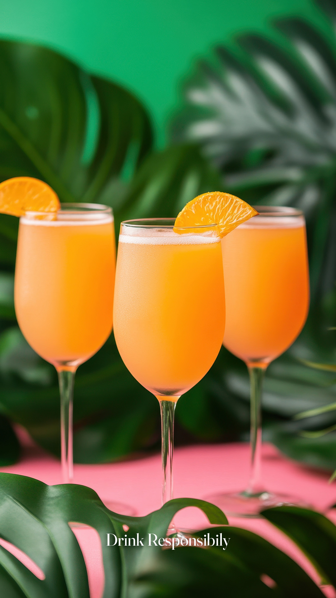 Coconut Water Mimosa Pairing