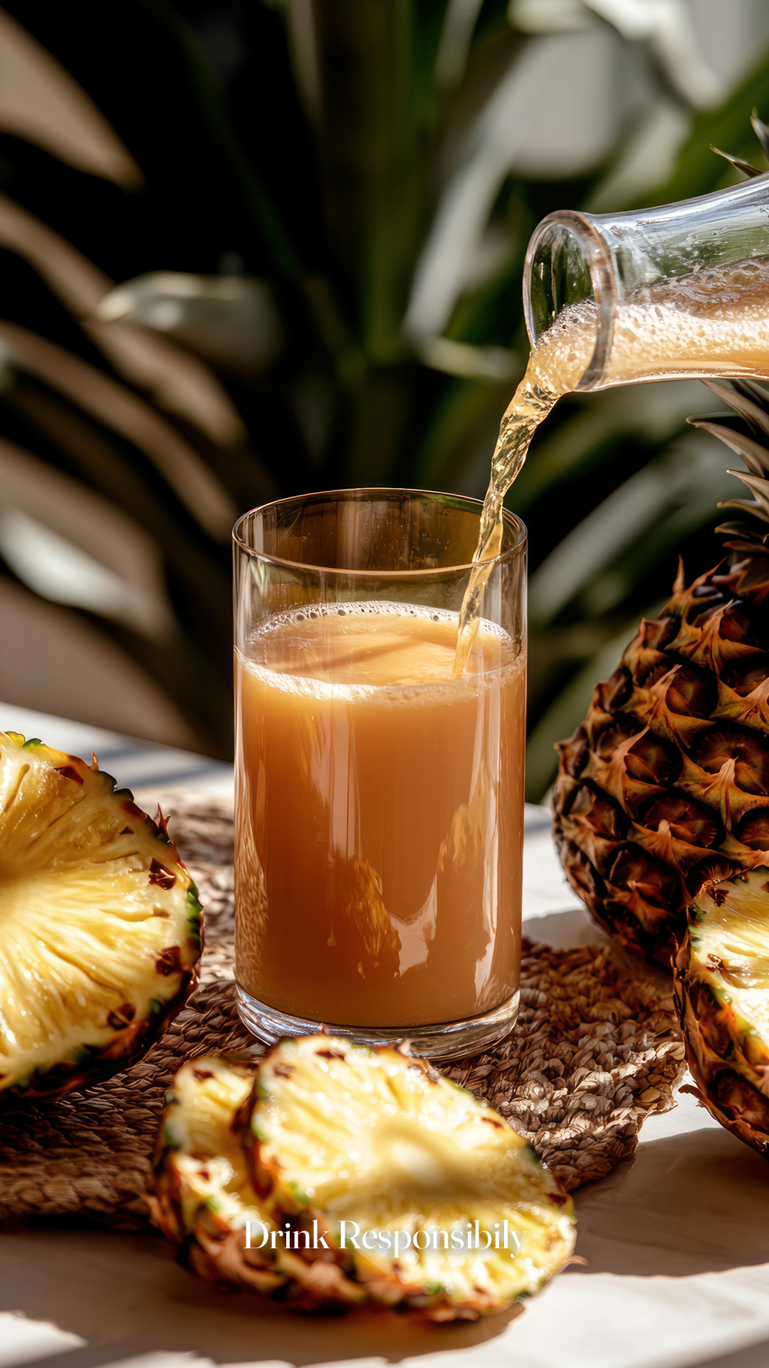 Pineapple-Infused Cocktail