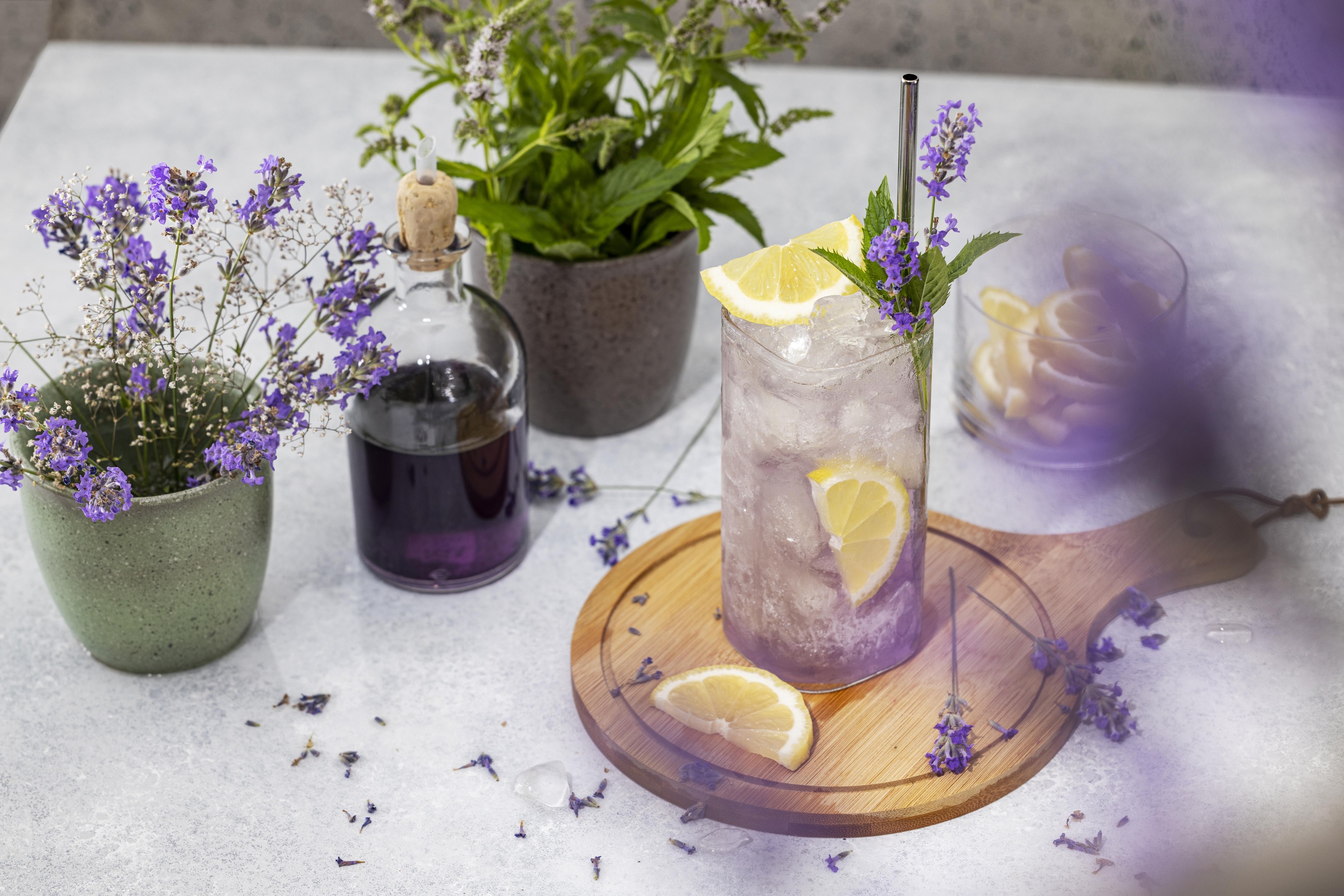 lavender gin infusion