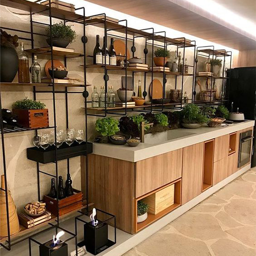 Accessorize your home bar design with plants