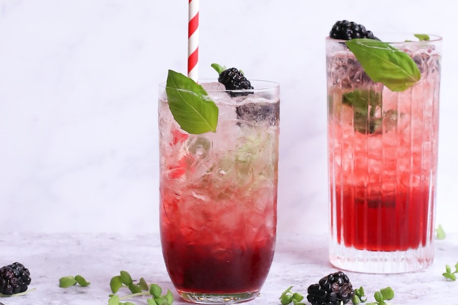 Berry Mojito Cocktail