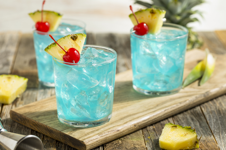 Blue Coconut Cooler Mocktail