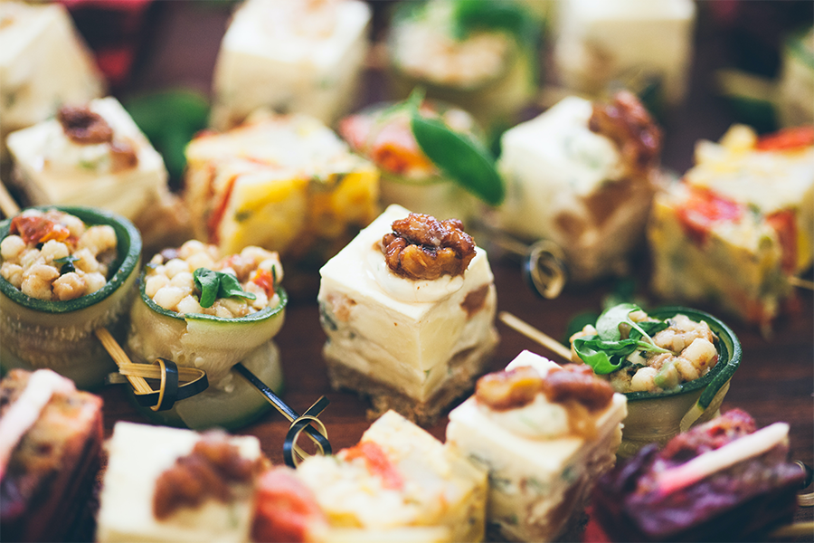 Cheese based Canapés