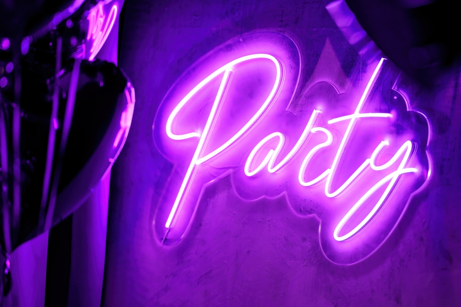 Create the House Party vibe with Lights and Music