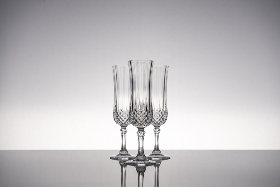 Crystal Coupe Glassware