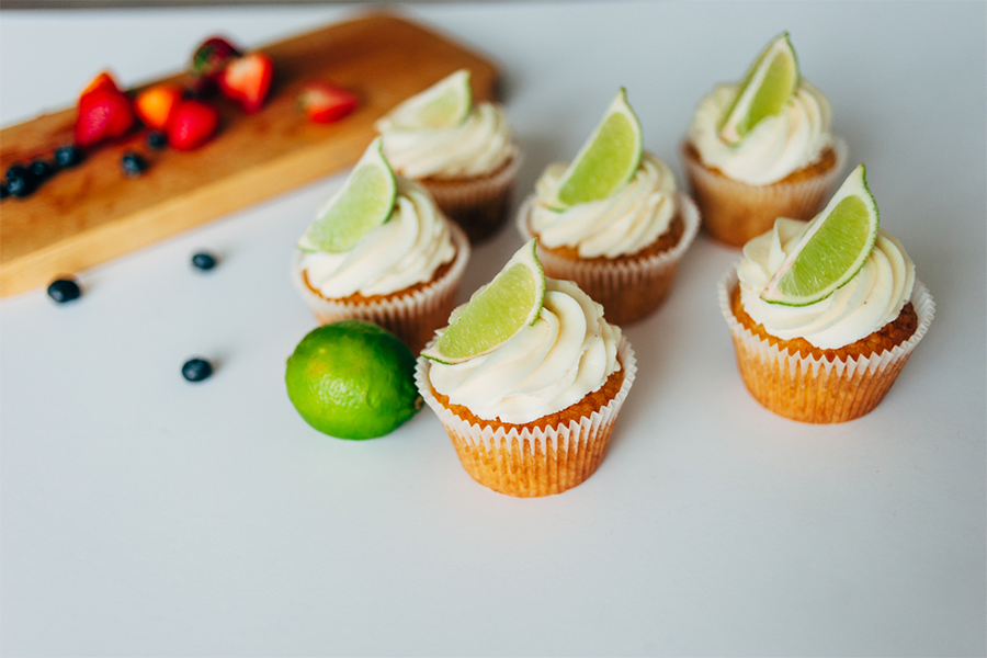 Gin And Tonic Cupcakes
