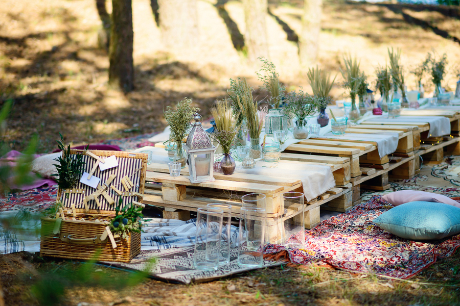 Give your picnic spot a glow-up