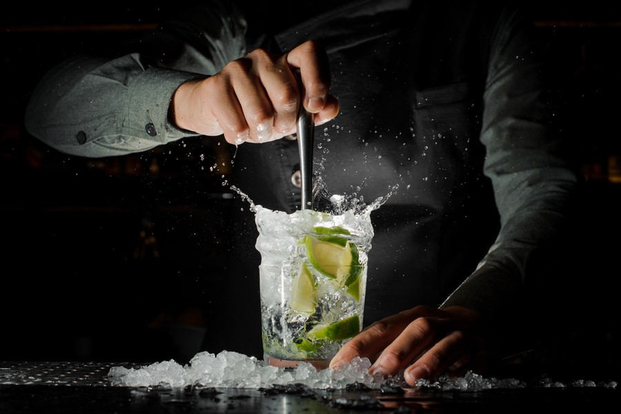 Make it a DIY cocktail bar