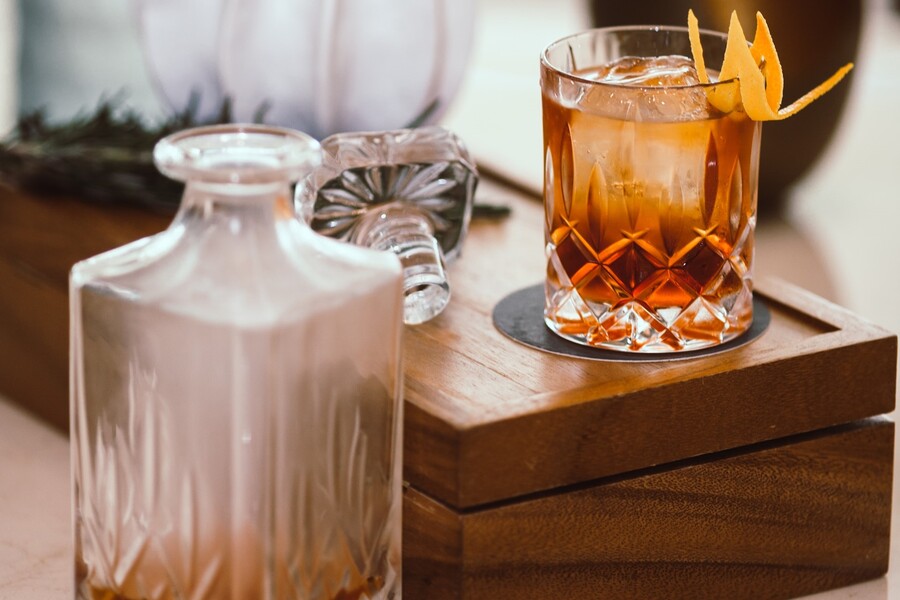 Scotch Old-Fashioned Cocktail