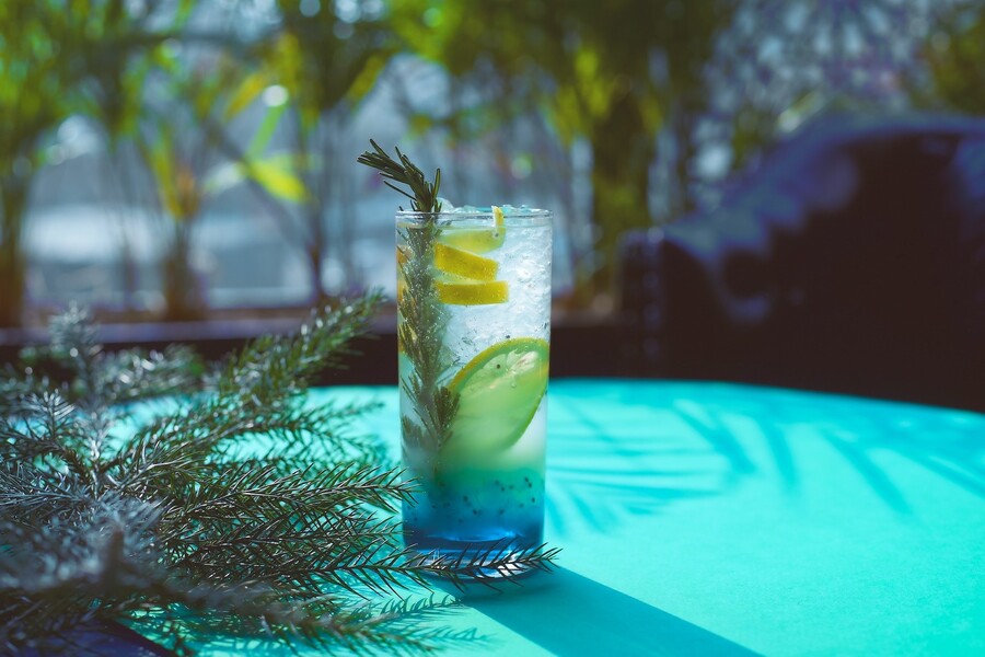 Serving Suggestions For Blue Lagoon Cocktail