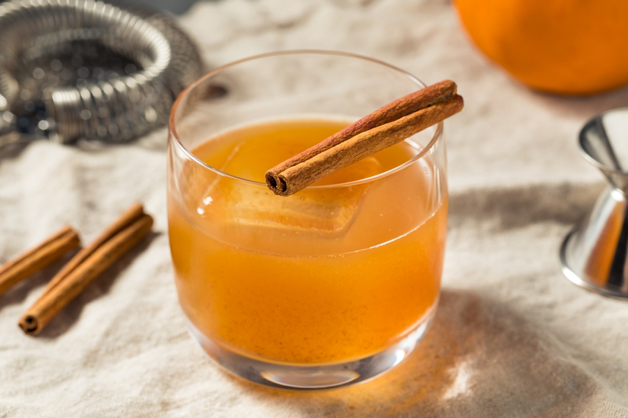 Spiced Pumpkin Old Fashioned