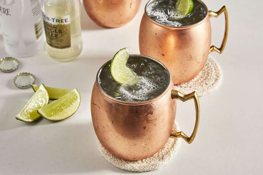 The Moscow Mule with Spicy Jalapeno Popcorn