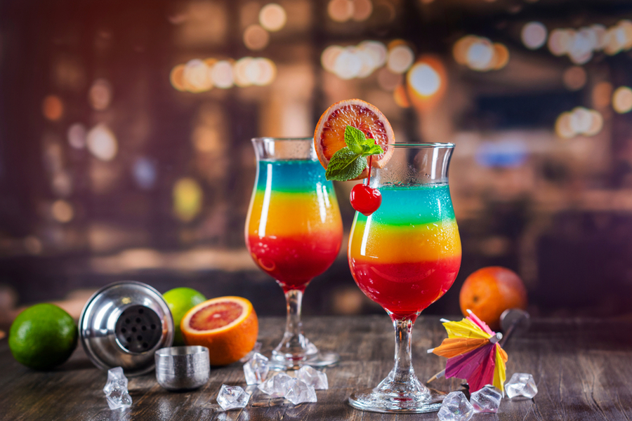The Rainbow Cocktail