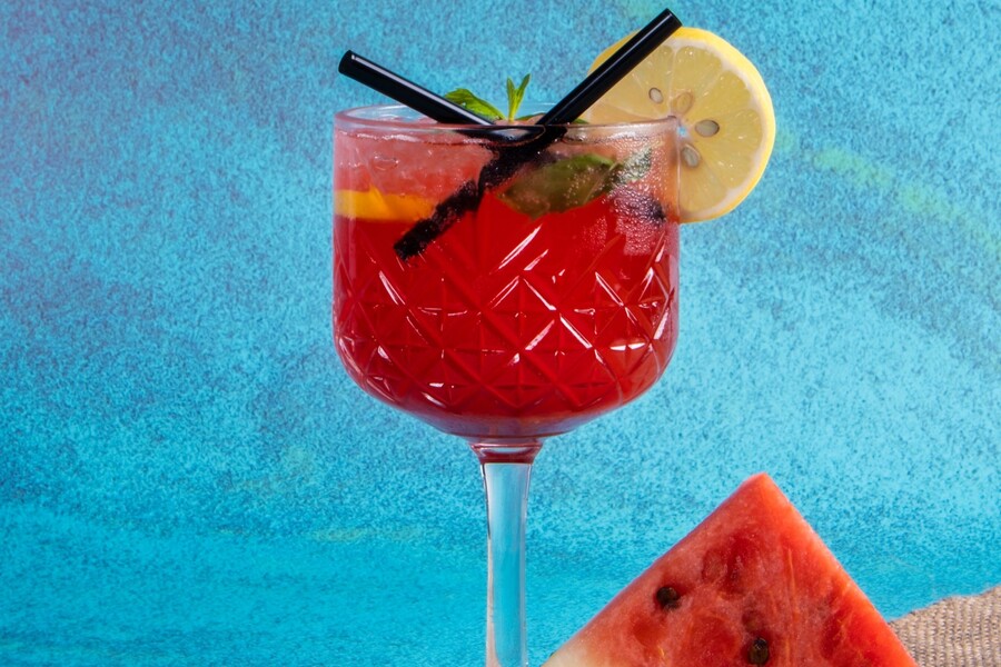 The Refreshing Watermelon Basil Martini
