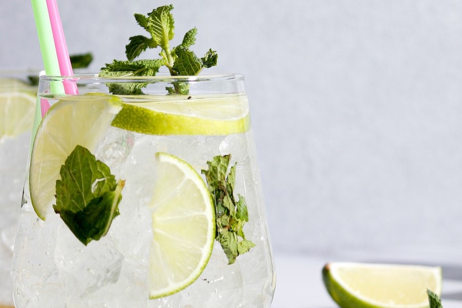 Virgin Gin and Tonic Mocktail