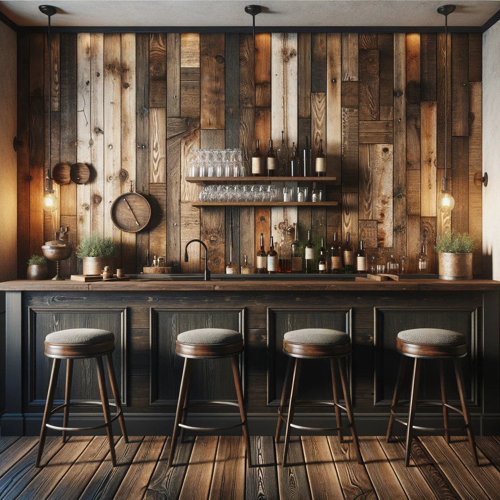 Choosing a vintage or modern style for your home bar