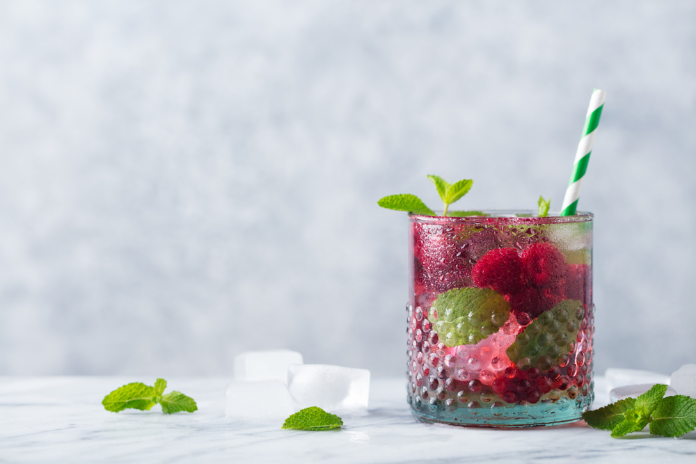 raspberry cocktail