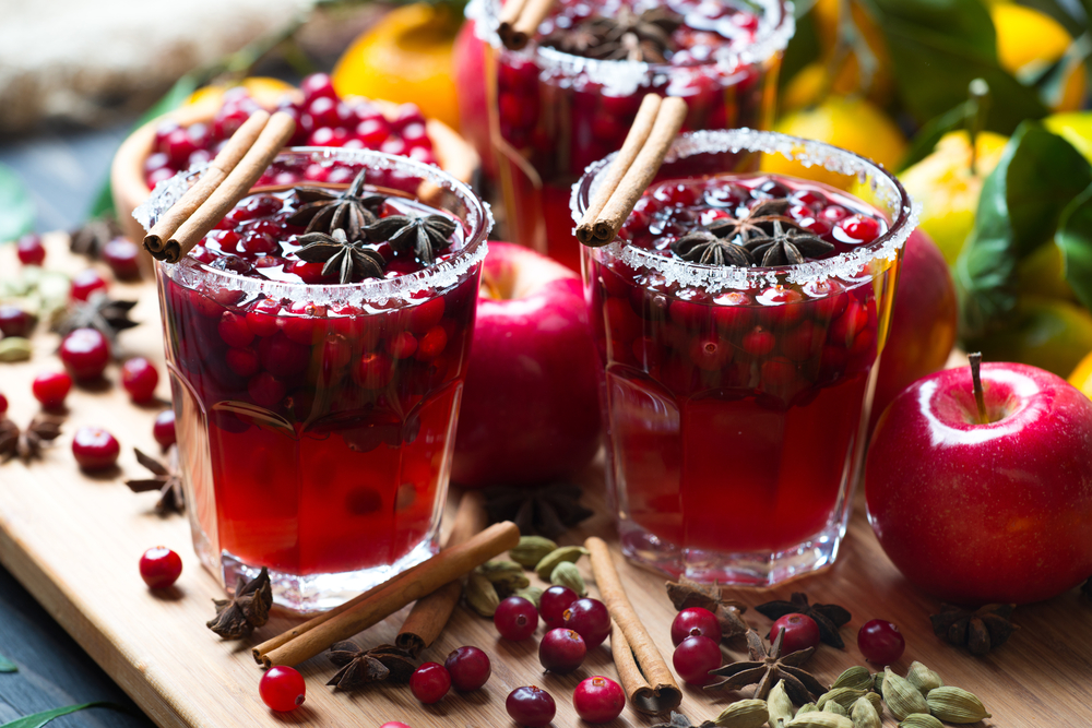 berry fizz cocktail