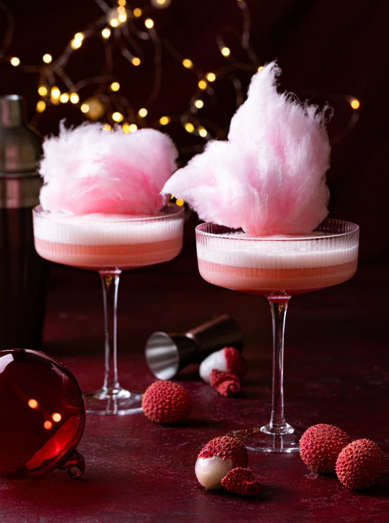 candy floss cocktail 