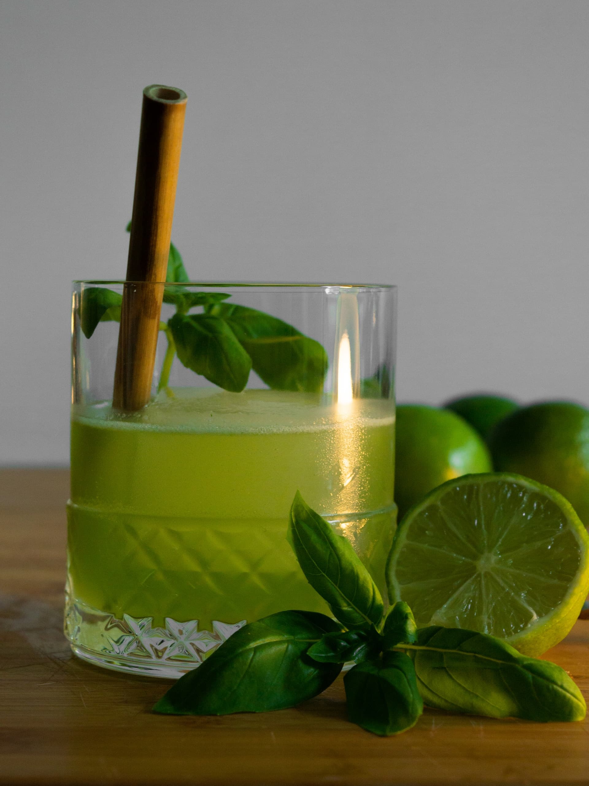 basil infused cocktails 