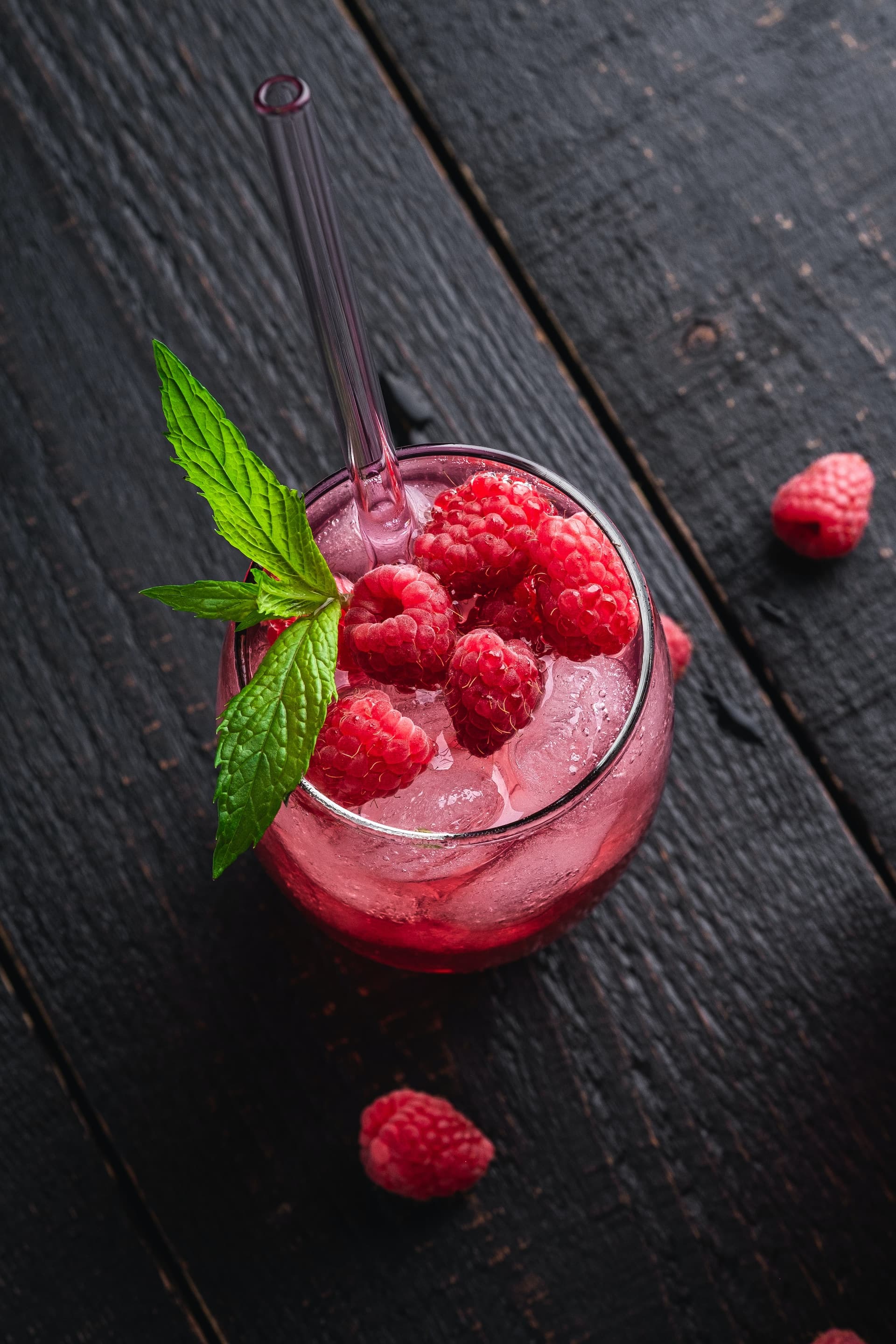 raspberry cocktail 