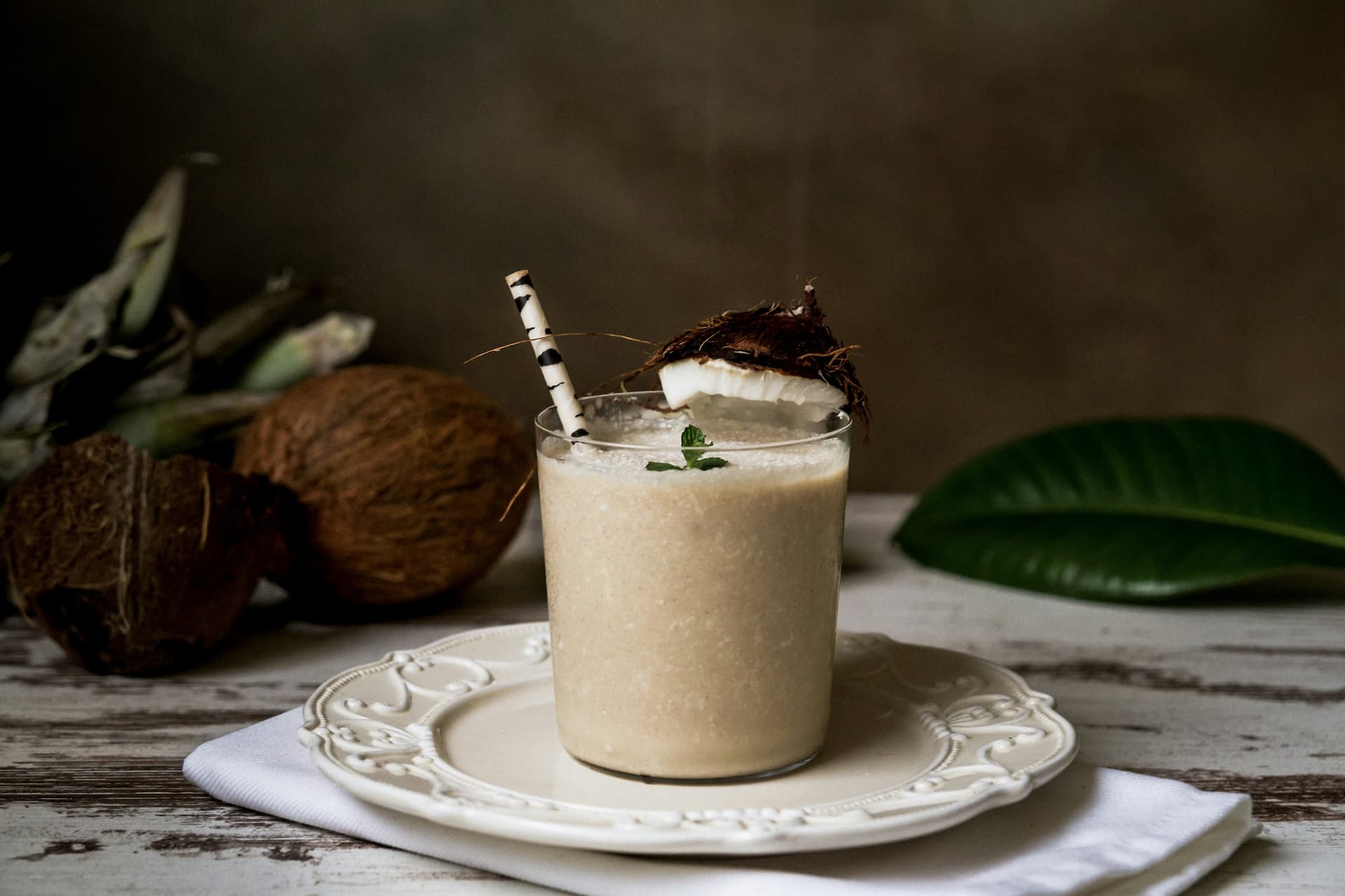 Coconut Tequila Thick Shake