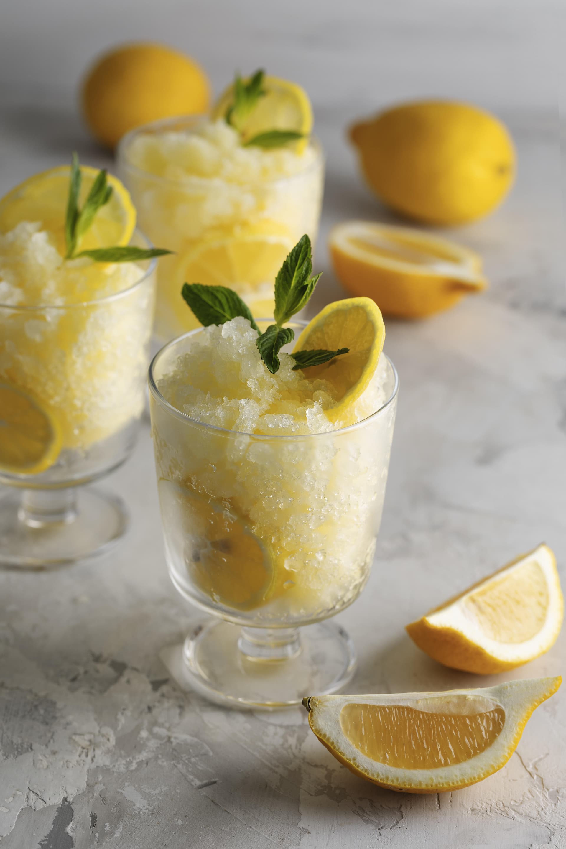 lemon vodka sorbet