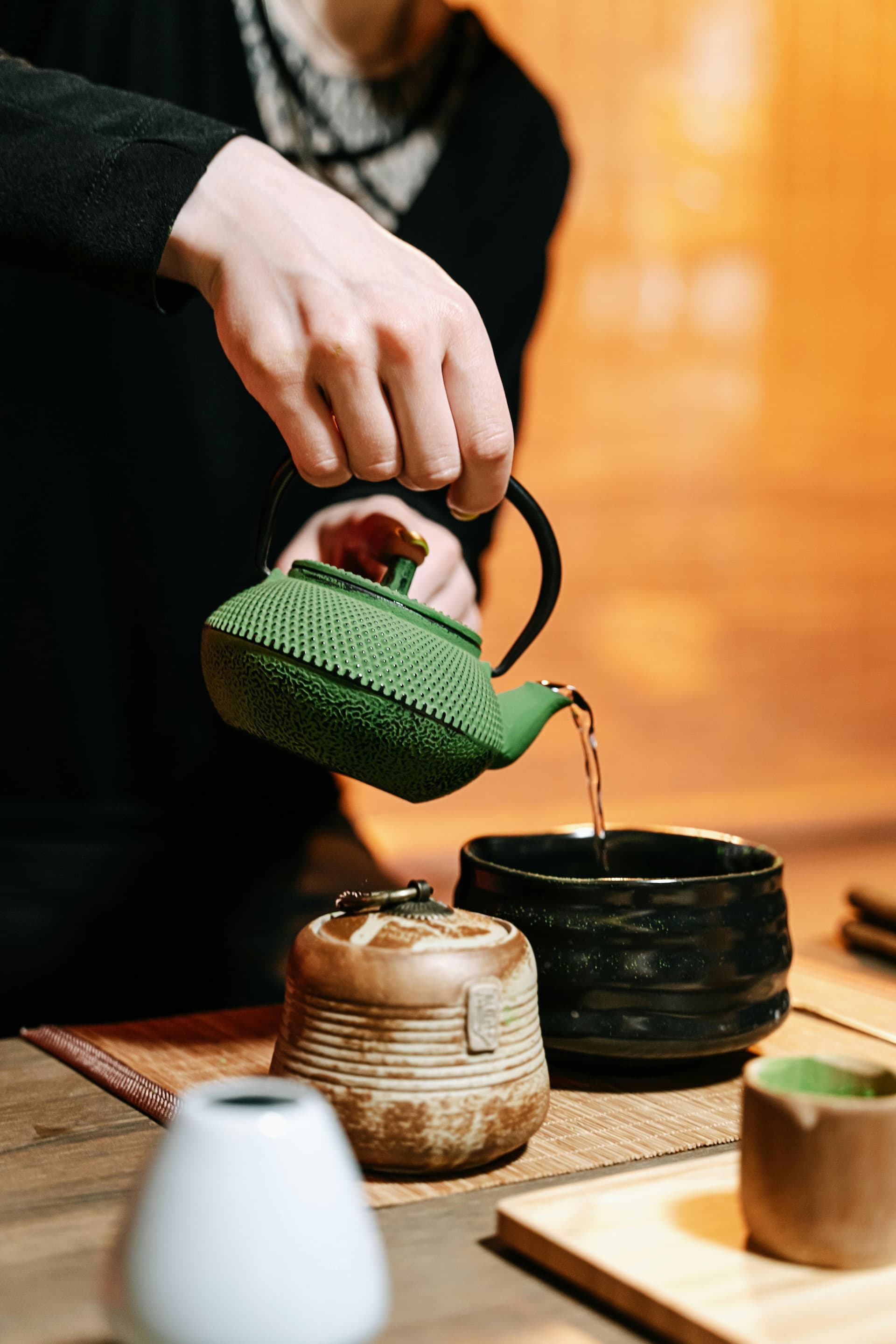  Japanese Tea Ceremony with a Twist: Sake and Matcha Set