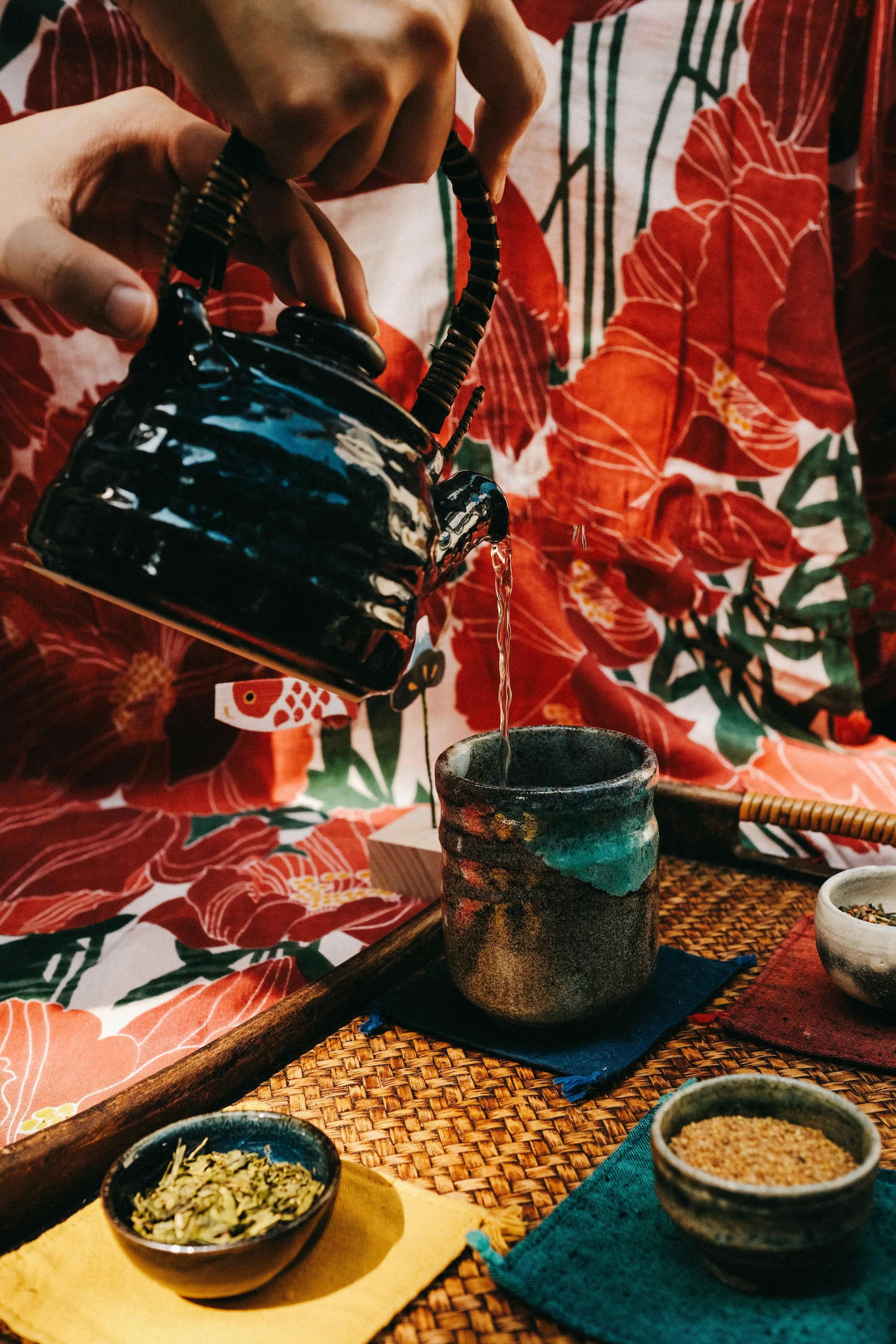  Japanese Tea Ceremony with a Twist: Sake and Matcha Set