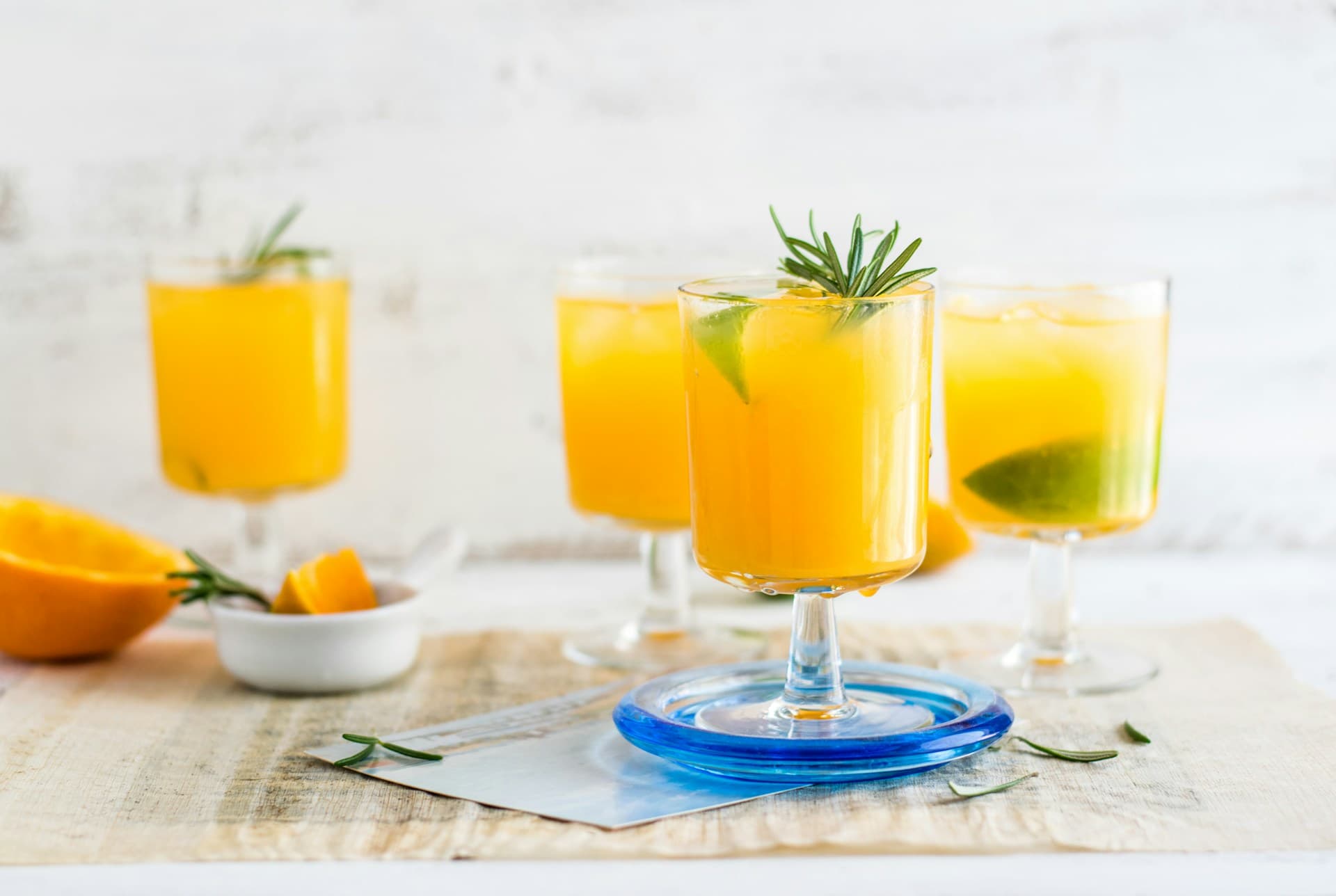 sunny mango cocktail