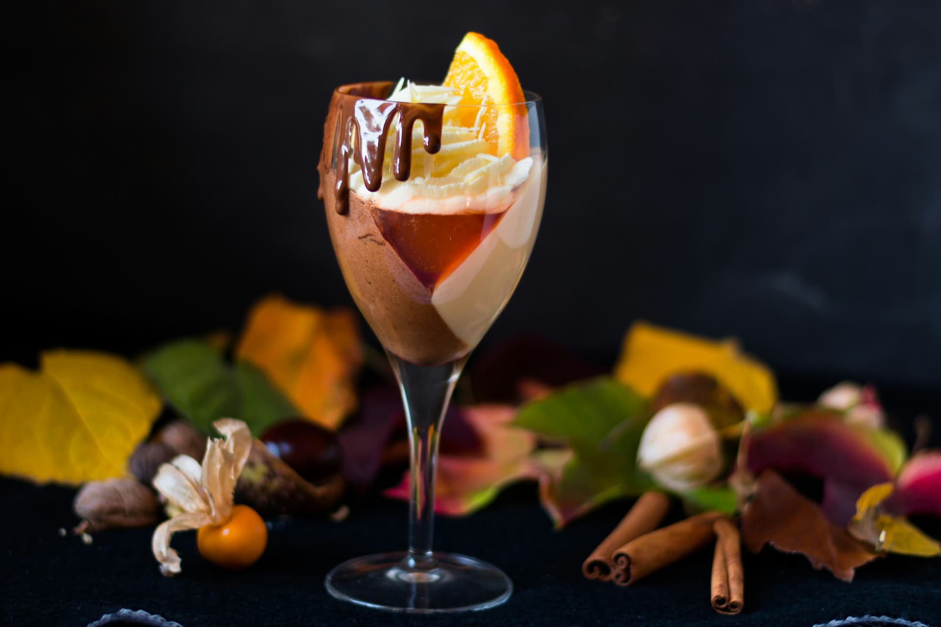 Chocolate Orange S'mores Martini