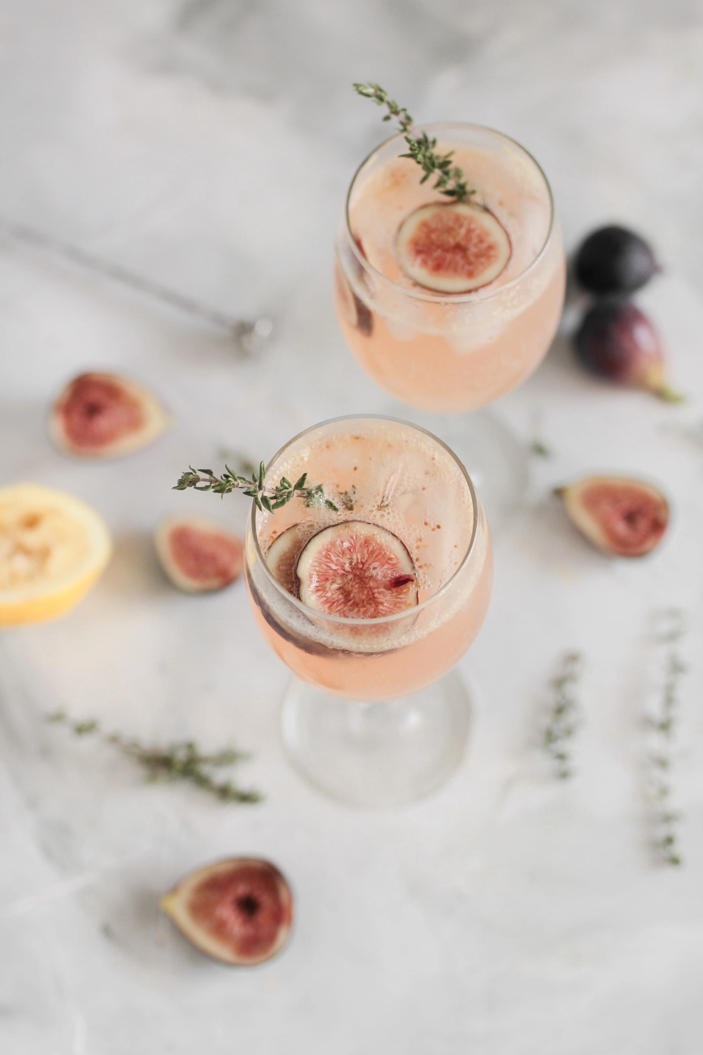 Thyme-Plum Moscow Mule