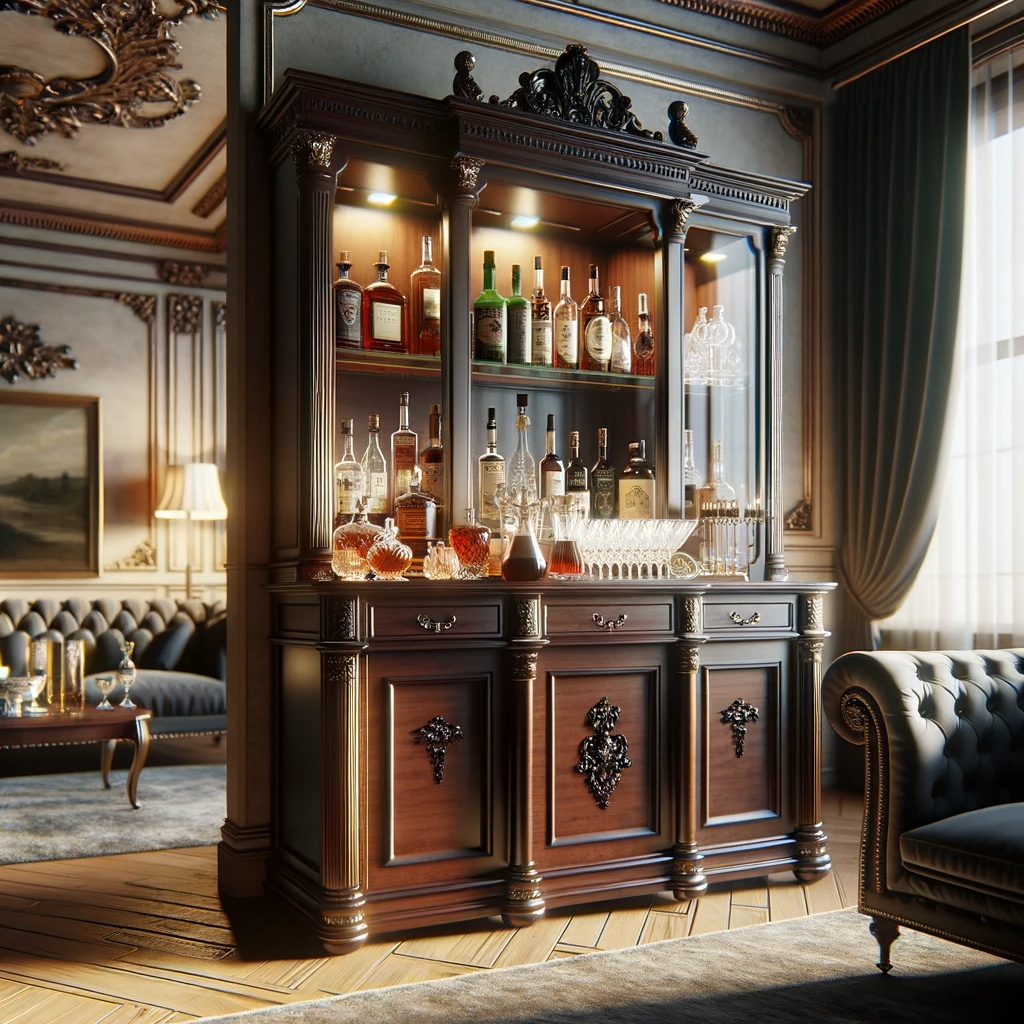 Choosing a vintage or modern style for your home bar 