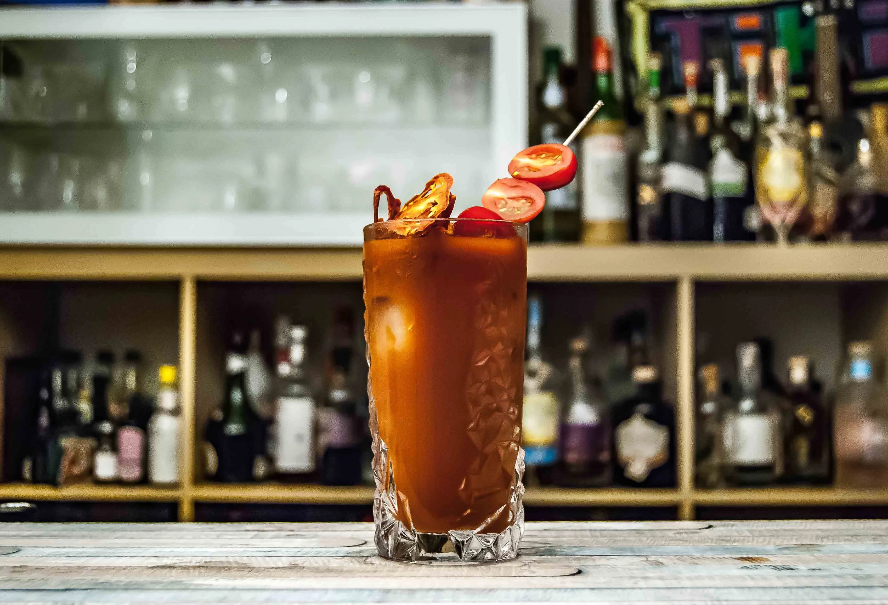 bloody bull cocktail 