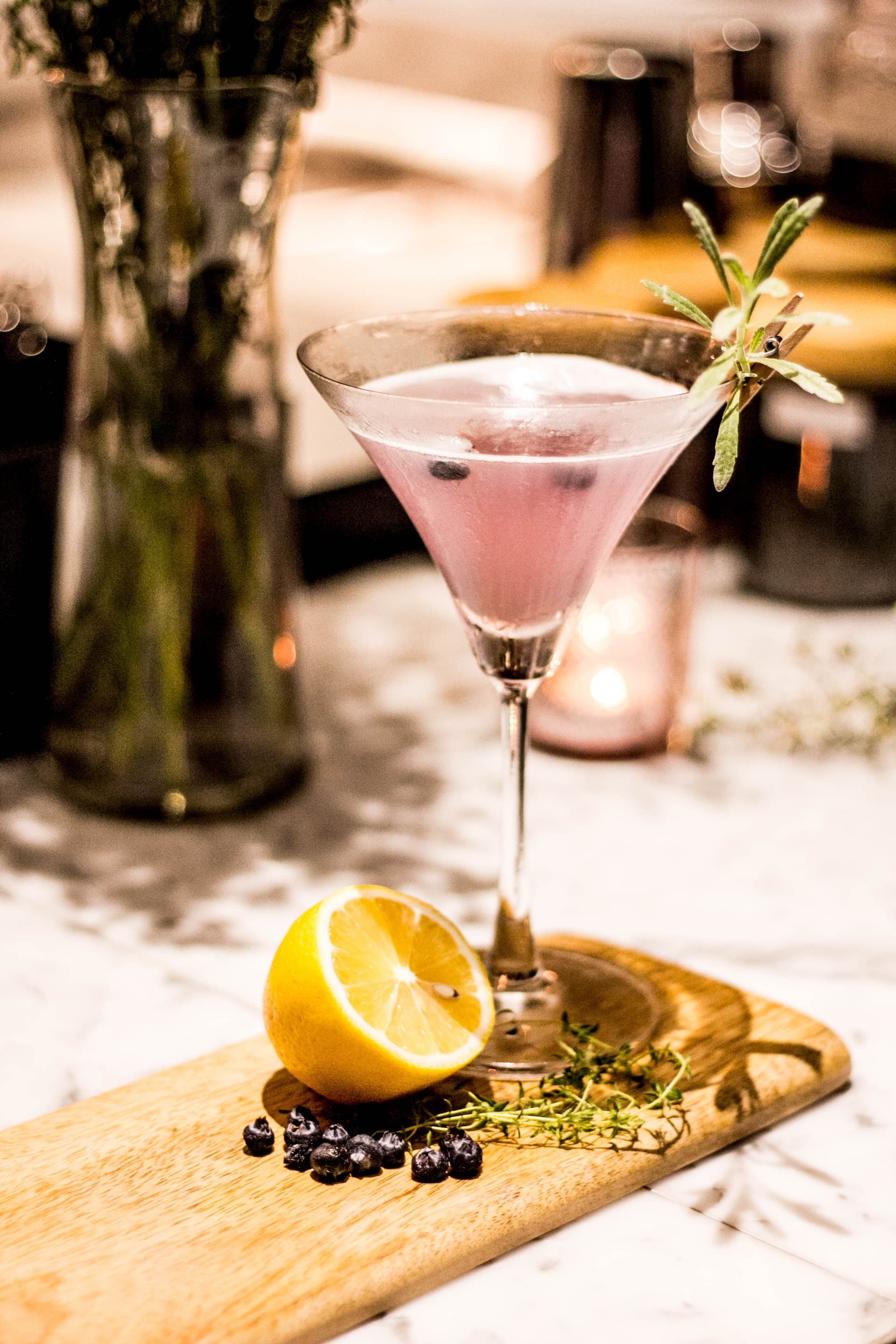 lavender berry cocktail 