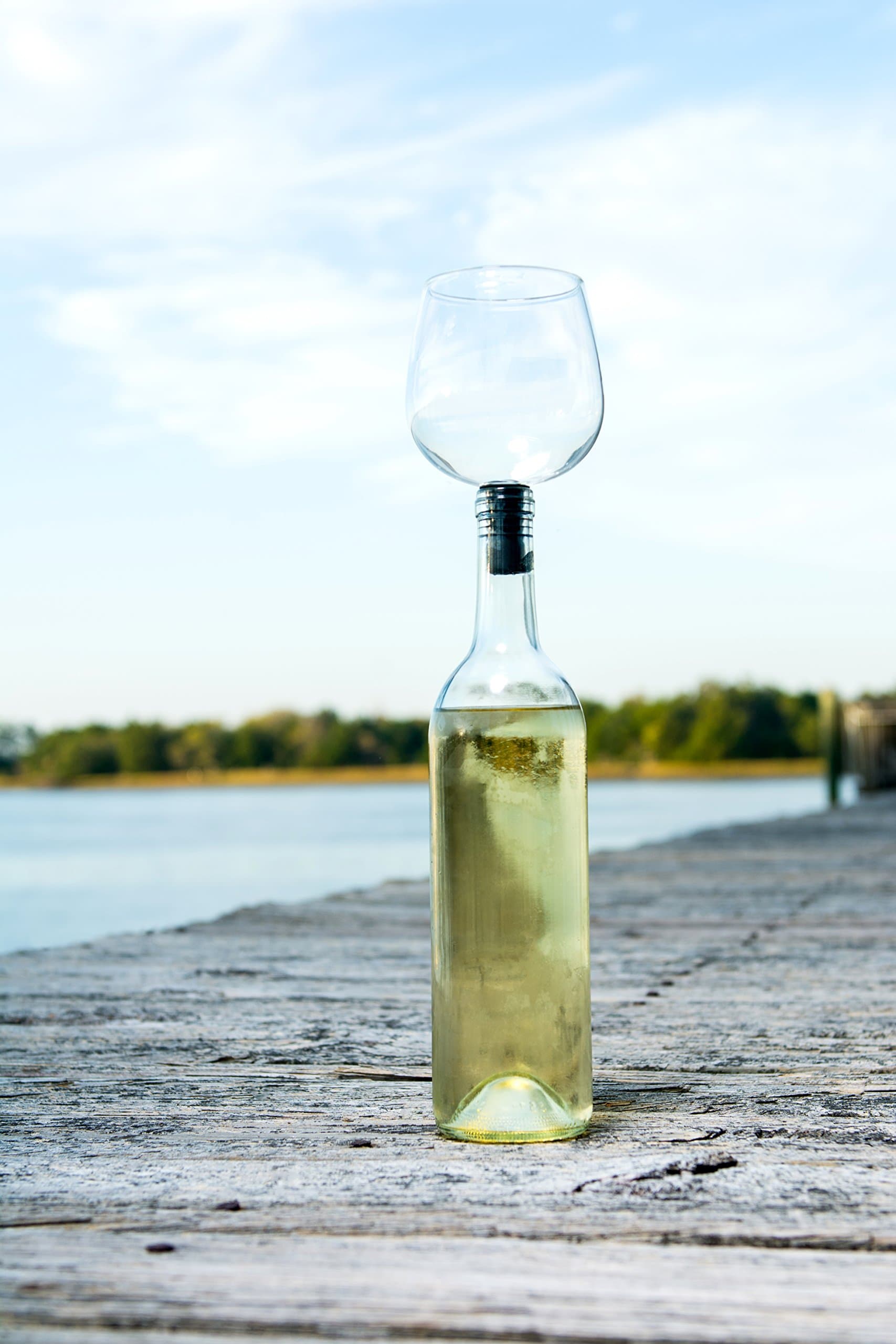 wine bottle glass