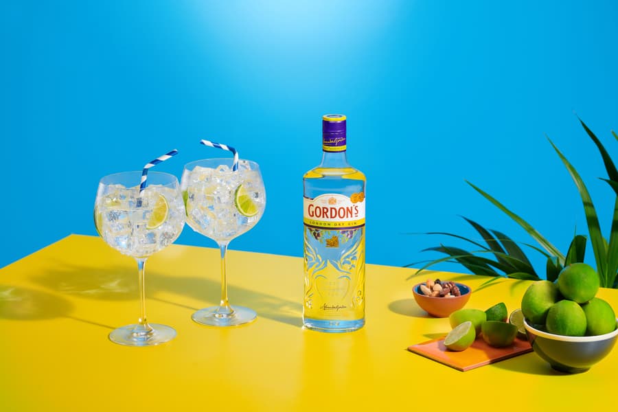 Coconut Gin And Tonic Cocktail