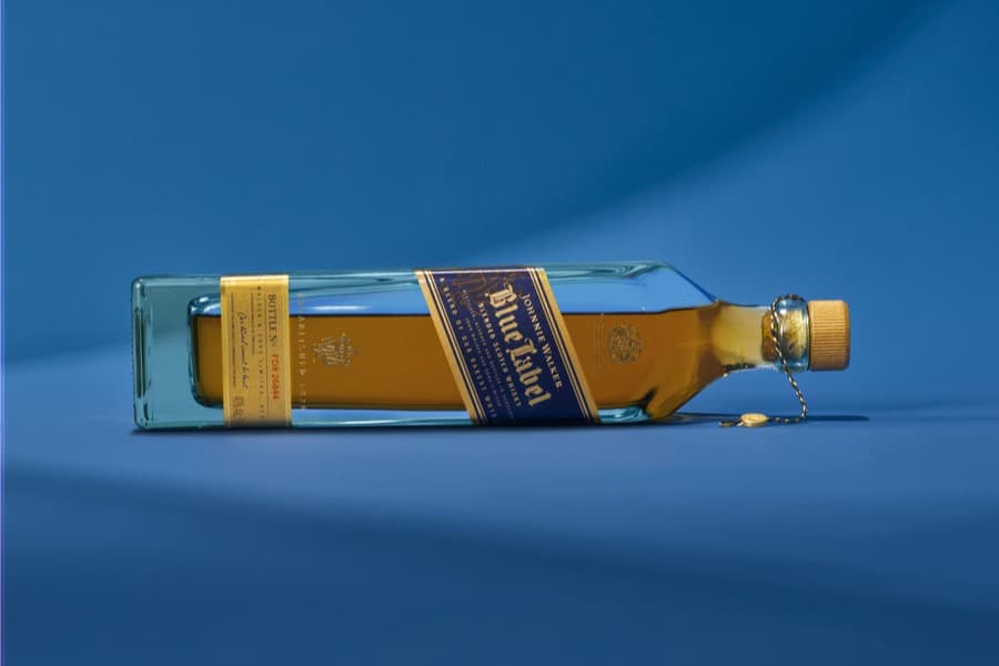 Dwell into Johnnie Walker Blue Label Whisky