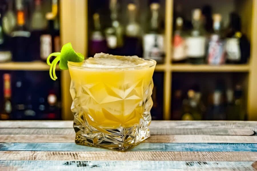 Rosemary Pineapple Margarita Cocktail