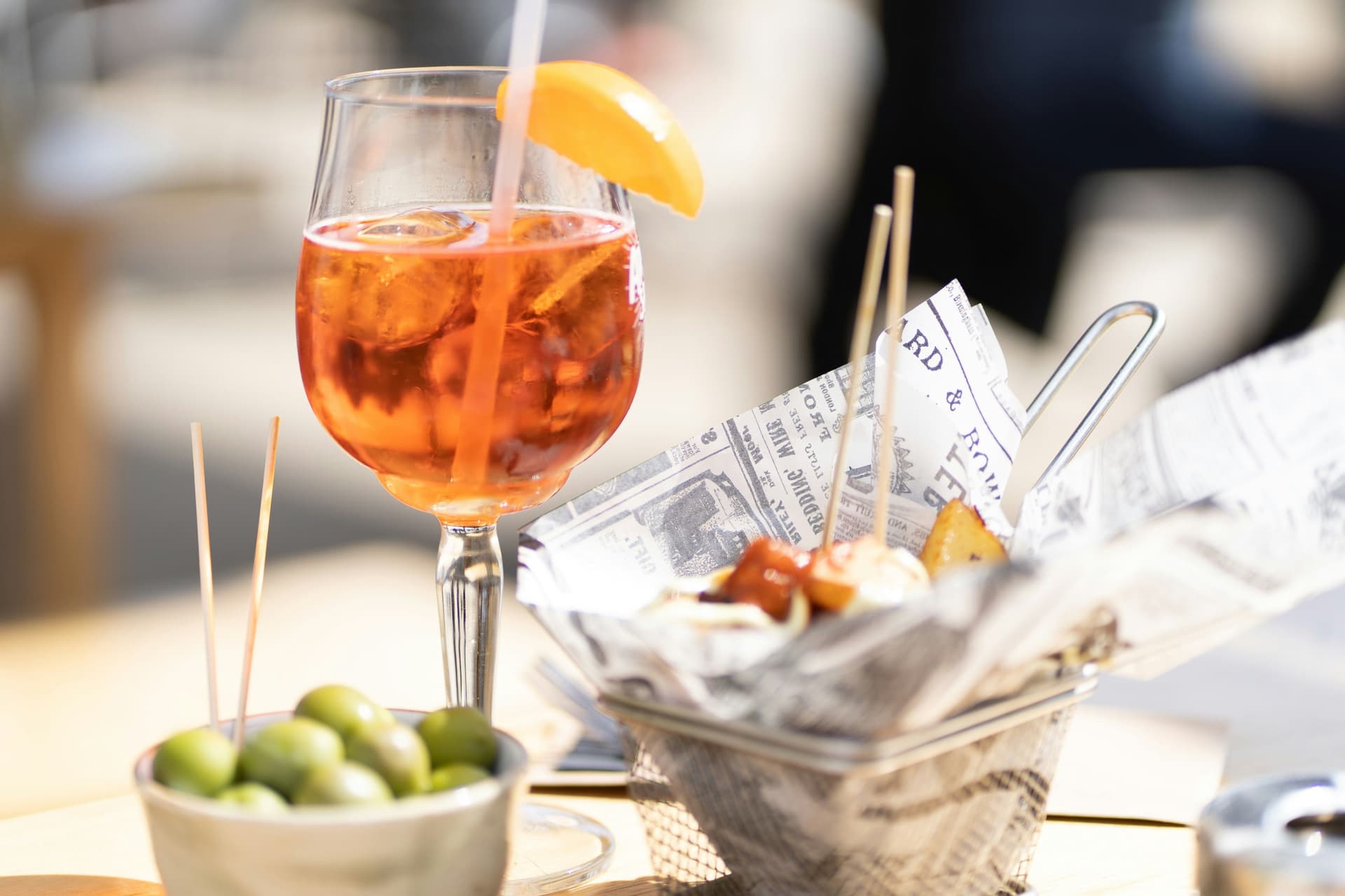 The spritz, a light, effervescent cocktail option