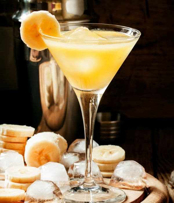 banana peel cocktail
